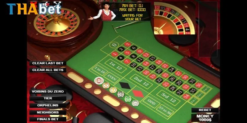 Các Cửa Cược Roulette Phổ Biến Tại Thabet