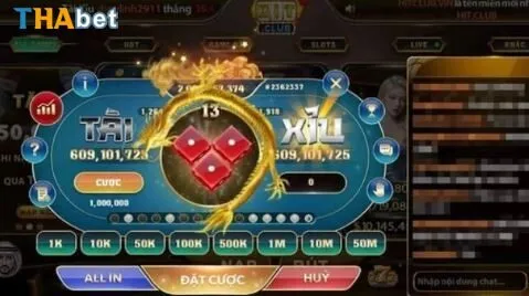 Sicbo Thabet game hấp dẫn người chơi